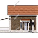 Проект одноэтажного дома с мансардным этажом «Практичный» из СИП панелей | фото, отзывы, цена