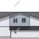 Проект одноэтажного дома с мансардным этажом «Белые журавли» из СИП панелей | фото, отзывы, цена