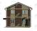 Дом в деревне Трояново двухэтажный 105 м² из СИП панелей | фото, отзывы, цена