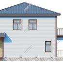 Проект одноэтажного дома с мансардным этажом «Даника» из СИП панелей | фото, отзывы, цена