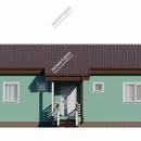 Проект одноэтажного дома «Малахит» из СИП панелей | фото, отзывы, цена