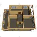Проект двухэтажного дома Нескучный из СИП панелей | фото, отзывы, цена