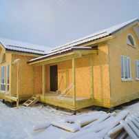 Дом в коттеджном посёлке Романово Лайф 2 одноэтажный 90.1 м² из СИП панелей | фото, отзывы, цена