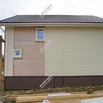 Дом в деревне Бабаиха одноэтажный 120 м² из СИП панелей | фото, отзывы, цена