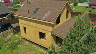 Дом в СНТ Солнечное двухэтажный 184,3 м² из СИП панелей | фото, отзывы, цена