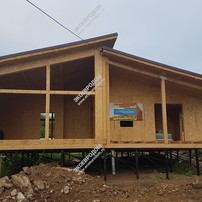 Дом в деревне Новосьяново одноэтажный 145,2 м² из СИП панелей | фото, отзывы, цена