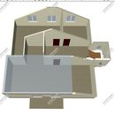 Проект одноэтажного дома с мансардным этажом «Каскад» из СИП панелей | фото, отзывы, цена