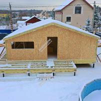 Дом в селе Игнатово одноэтажный 81,3 м² из СИП панелей | фото, отзывы, цена
