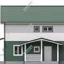 Проект двухэтажного дома «Вернисаж» из СИП панелей | фото, отзывы, цена