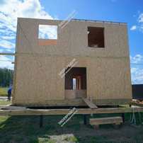 Дом в ИЖС Сказка-6 двухэтажный 160,0 м² из СИП панелей | фото, отзывы, цена