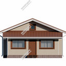Проект одноэтажного дома Тверь из СИП панелей | фото, отзывы, цена