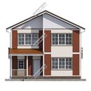 Проект двухэтажного дома «Согласие» из СИП панелей | фото, отзывы, цена