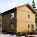 Проект двухэтажного дома Моника из СИП панелей | фото, отзывы, цена