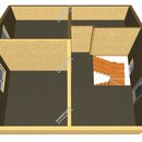 Проект одноэтажного дома с мансардным этажом «Исток» из СИП панелей | фото, отзывы, цена