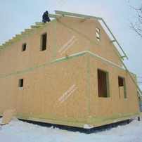 Дом в городе Чехов двухэтажный 248.3 м² из СИП панелей | фото, отзывы, цена