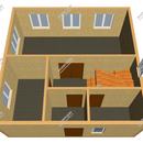 Проект одноэтажного дома с мансардным этажом Маджестик из СИП панелей | фото, отзывы, цена