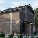 Проект двухэтажного дома Дивный из СИП панелей | фото, отзывы, цена