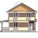 Проект двухэтажного дома «Сказочный мир» из СИП панелей | фото, отзывы, цена