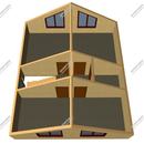 Проект одноэтажного дома с мансардным этажом «Гринвич» из СИП панелей | фото, отзывы, цена
