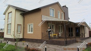 Дом в селе Воскресенское Ногинского района двухэтажный 339.6 м² | фото, отзывы, цена