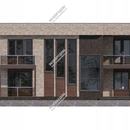 Проект двухэтажного дома «Маршал» из СИП панелей | фото, отзывы, цена