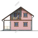 Проект одноэтажного дома с мансардным этажом «Монца» из СИП панелей | фото, отзывы, цена
