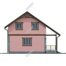 Проект одноэтажного дома с мансардным этажом «Монца» из СИП панелей | фото, отзывы, цена