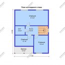 Проект одноэтажного дома с мансардным этажом Монца | фото, отзывы, цена
