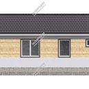 Проект одноэтажного дома «Лина» из СИП панелей | фото, отзывы, цена