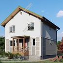 Проект двухэтажного дома «Рива» из СИП панелей | фото, отзывы, цена