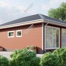 Проект одноэтажного дома Румба из СИП панелей | фото, отзывы, цена