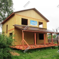 Дом в рабочем поселке Ильинский Раменского района двухэтажный 192.2 м² из СИП панелей | фото, отзывы, цена