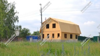 Дом в городе Коломна, улица Бирюкова 160 м² из СИП панелей | фото, отзывы, цена