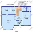 Проект двухэтажного дома «Пальмира» из СИП панелей | фото, отзывы, цена