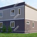 Проект двухэтажного дома «Такита» из СИП панелей | фото, отзывы, цена