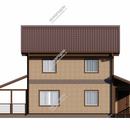 Проект двухэтажного дома Джанго из СИП панелей | фото, отзывы, цена