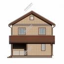 Проект двухэтажного дома Джанго из СИП панелей | фото, отзывы, цена