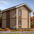 Проект двухэтажного дома Лапландия | фото, отзывы, цена
