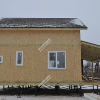 Дом в сельском поселении Лубенки одноэтажный с мансардным этажом 162,2 м² из СИП панелей | фото, отзывы, цена