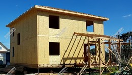 Фотографии строительства дома из СИП панелей в Орехово-Зуевском районе Московской области, деревне Давыдово | фото, отзывы, цена