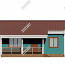 Проект одноэтажного дома Миндаль из СИП панелей | фото, отзывы, цена