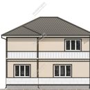 Проект двухэтажного дома «Офелия» из СИП панелей | фото, отзывы, цена
