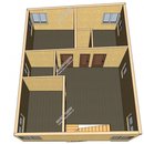 Проект двухэтажного дома «Мадрид» из СИП панелей | фото, отзывы, цена