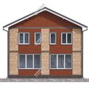 Проект двухэтажного дома «Говард» из СИП панелей | фото, отзывы, цена