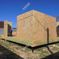 Дом в деревне Машино двухэтажный 98,0 м² из СИП панелей | фото, отзывы, цена