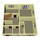 Проект двухэтажного дома с мансардным этажом «Гродно» из СИП панелей | фото, отзывы, цена