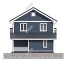 Проект двухэтажного дома «Кармен» из СИП панелей | фото, отзывы, цена