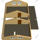 Проект одноэтажного дома с мансардным этажом «Рутланд» из СИП панелей | фото, отзывы, цена