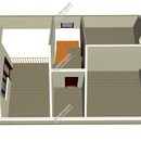 Проект одноэтажного дома с мансардным этажом «Бостон» из СИП панелей | фото, отзывы, цена