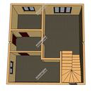 Проект одноэтажного дома с мансардным этажом «Изотта» из СИП панелей | фото, отзывы, цена